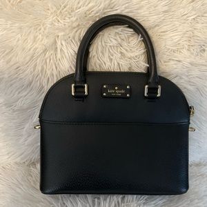 EUC Kate Spade Bag Black Leather